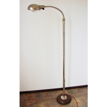 vintage lampa podłogowa w stylu Bauhaus Art Deco